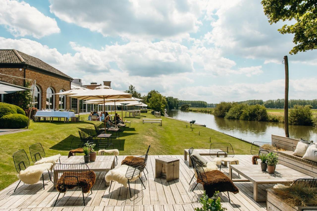 Auberge Du Pecheur Sint Martens Latem Bagian luar foto